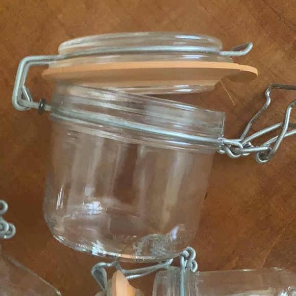 🌶🥬Three (3) Le Parfait Mason, Canning, Preserving Jars Farmhouse Kitchen… - Picture 4 of 8